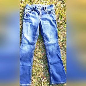 Wallflower Women's Straight Leg Jeans - Blue